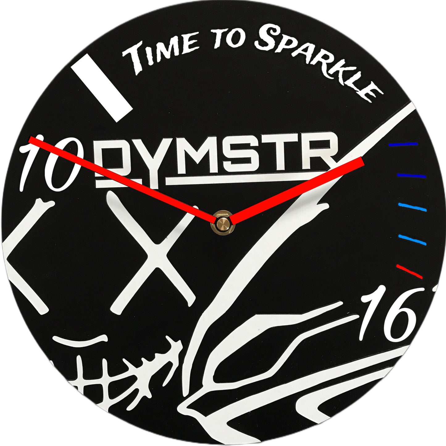 DymoStar design wall clock