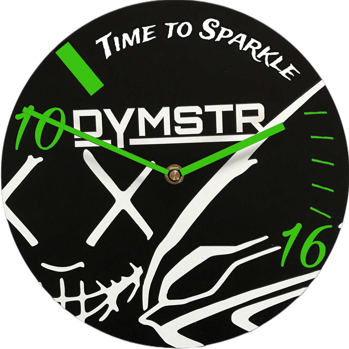 DymoStar design wall clock